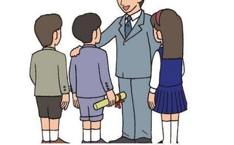 漫画老师作文五年级