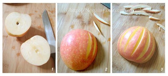 十八图详解四种水果的水果拼盘切法